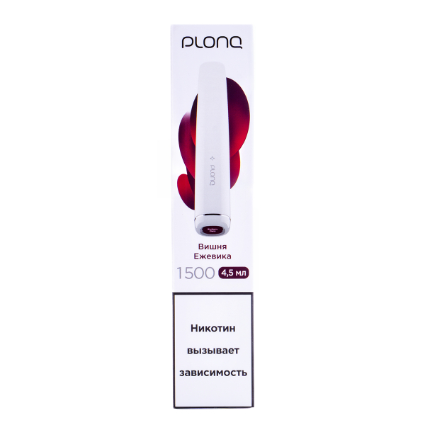Электронка Plonq Plus Вишня Ежевика (1500 Затяжек) 20 Мг в Томске