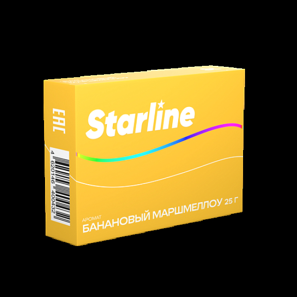 Табак Starline Банановый Маршмеллоу  25 грамм в Томске