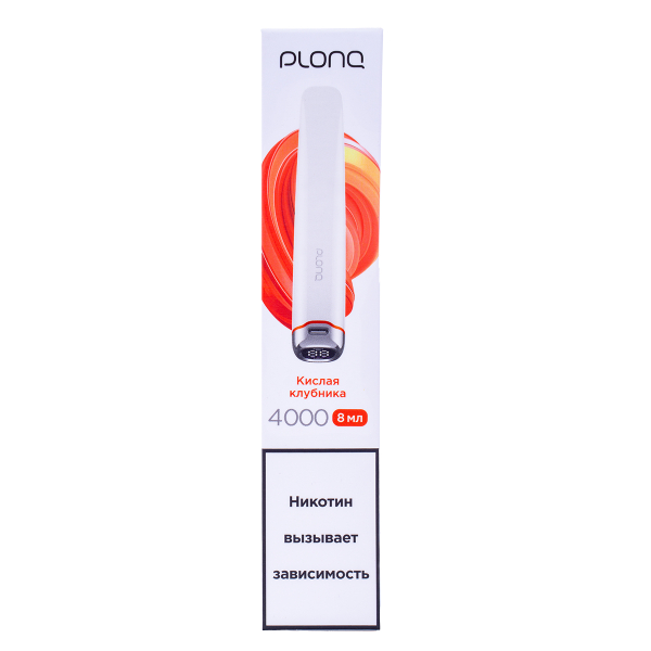 Электронка Plonq Plus Pro Кислая Клубника (4000 Затяжек) 20 Мг в Томске