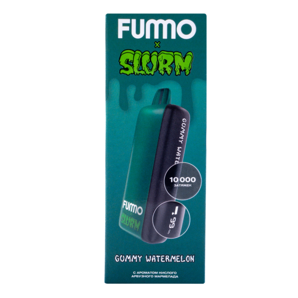 Электронка Fummo Indic Slurm Кислый Арбузный Мармелад (10 000 Затяжек) в Томске
