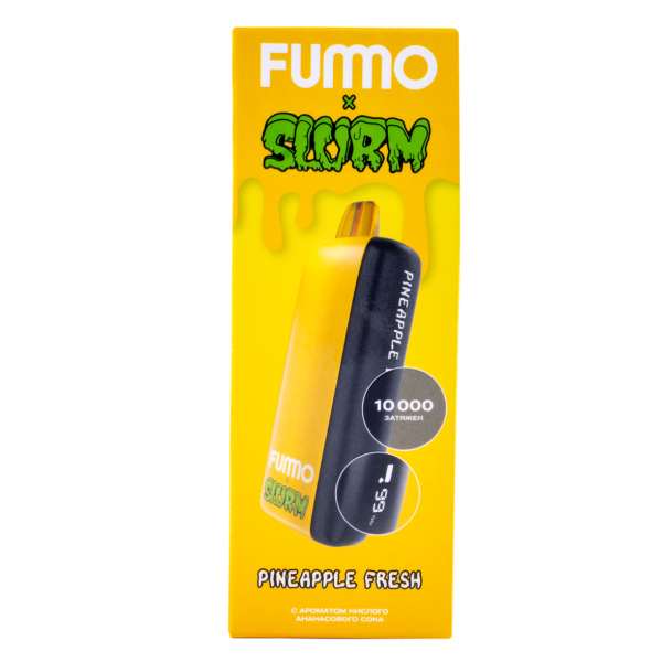 Электронка Fummo Indic Slurm Кислый Ананасовый Сок (10 000 Затяжек) в Томске