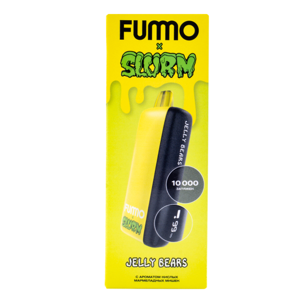 Электронка Fummo Indic Slurm Кислые Мармеладные Мишки (10 000 Затяжек) в Томске