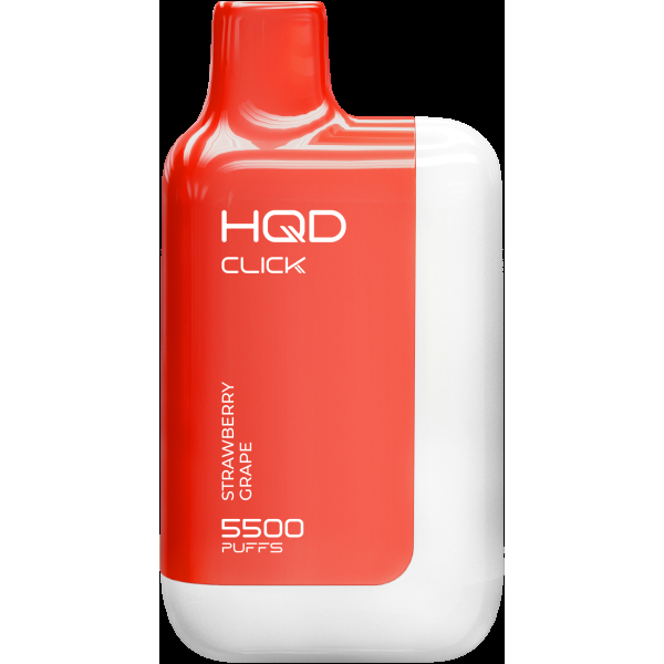 POD-система Hqd Click Устройство + Картридж Клубника Виноград (5500 Затяжек) в Томске