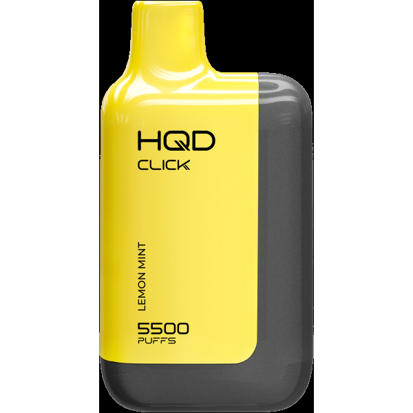 POD-система Hqd Click Устройство + Картридж Лимон Мята (5500 Затяжек) в Томске