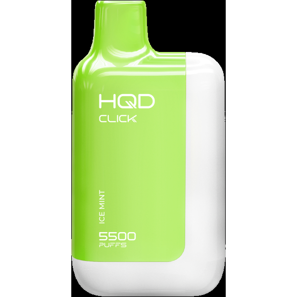 POD-система Hqd Click Устройство + Картридж Ледяная Мята (5500 Затяжек) в Томске
