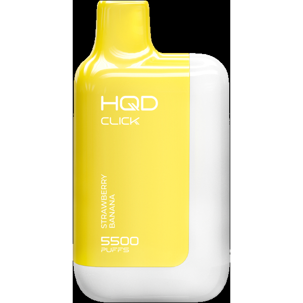 POD-система Hqd Click Устройство + Картридж Клубника Банан (5500 Затяжек) в Томске
