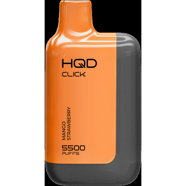 POD-система Hqd Click Устройство + Картридж Манго Клубника (5500 Затяжек) в Томске