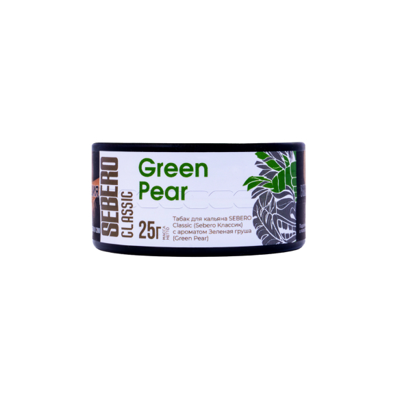 Табак Sebero Green Pear  25 грамм в Томске