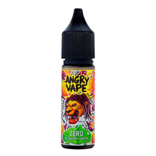 Жидкость Angry Vape Zero Лев Шарм 30 Мл в Томске