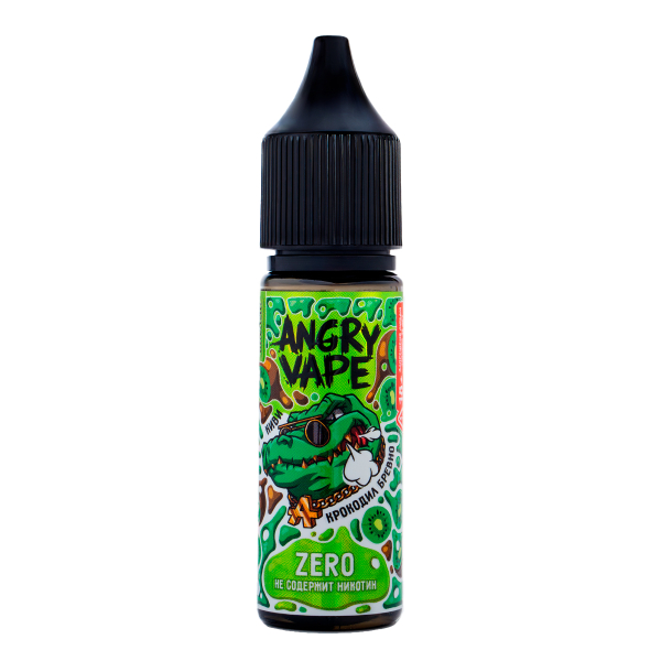 Жидкость Angry Vape Zero Крокодил Бревно 30 Мл в Томске