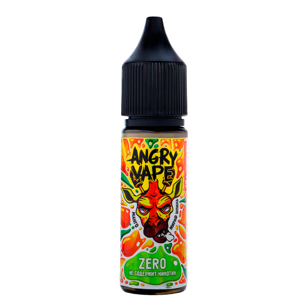 Жидкость Angry Vape Zero Жираф Шпиль 30 Мл в Томске