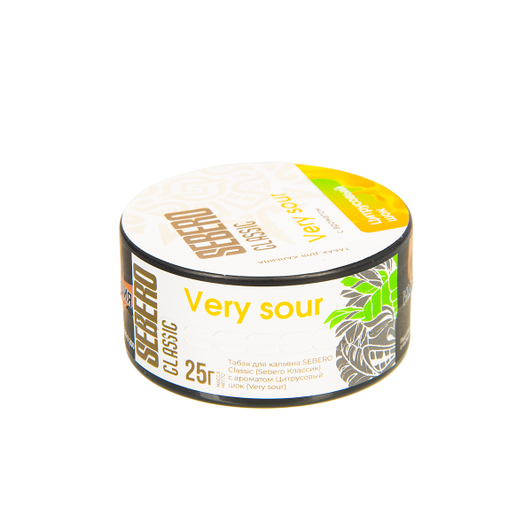 Табак Sebero Very Sour  25 грамм в Томске