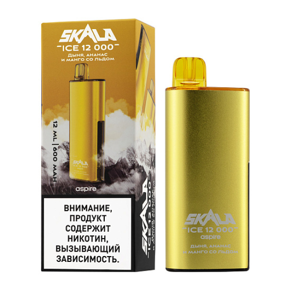 Электронка Skala Ice 12000 Дыня,Ананас И Манго Со Льдом в Томске