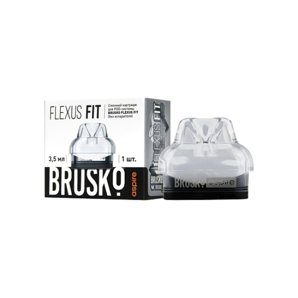 Сменный Картридж Brusko Flexus Fit (Белый) 3,5 Мл, Упак. 1 Шт в Томске
