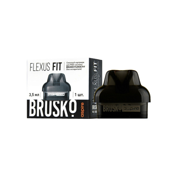 Сменный Картридж Brusko Flexus Fit (Черный) 3,5 Мл, Упак. 1 Шт в Томске