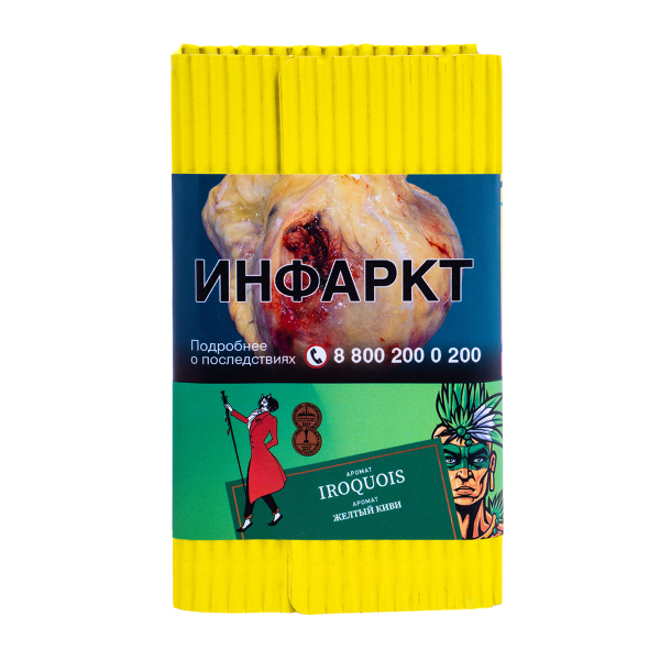 Табак Satyr Iroquois (Желтый Киви)  100 грамм в Томске
