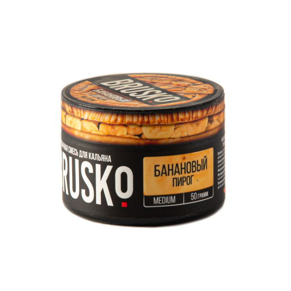 Смесь Brusko Strong Банановый Пирог  50 гр в Томске