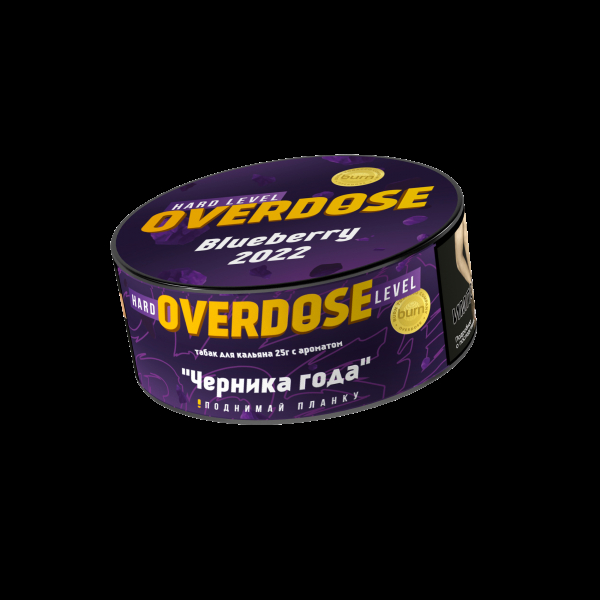 Табак Overdose Blueberry 2022  25 грамм в Томске