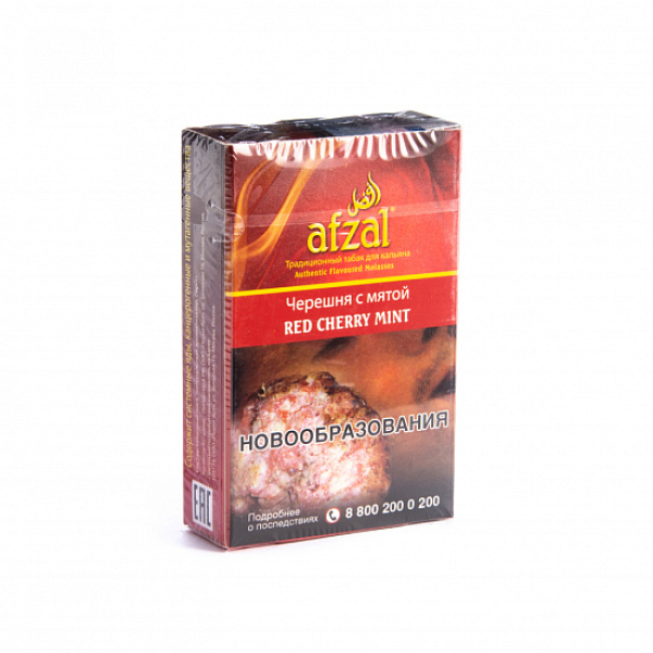 Табак Afzal Red Cherry Mint 40 грамм  в Томске