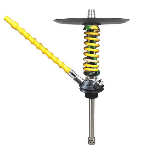 Кальян Mamay Customs Coilovers Micro Зелено Золотой Сплеш  в Томске