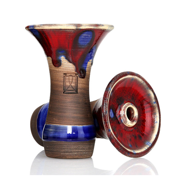 Чаша Werkbund Evo Deep Crazy Red Blue для кальяна в Томске