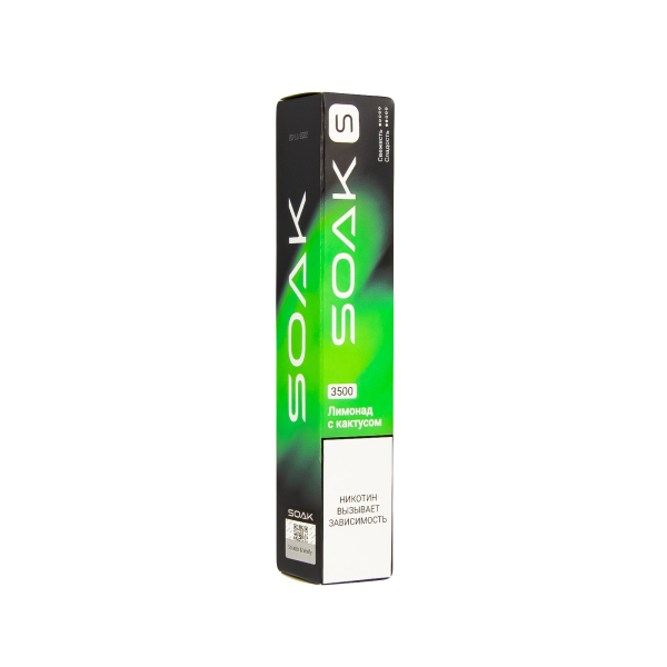 ЭСДН SOAK S Cactus Lemonade 3500 тяг в Томске