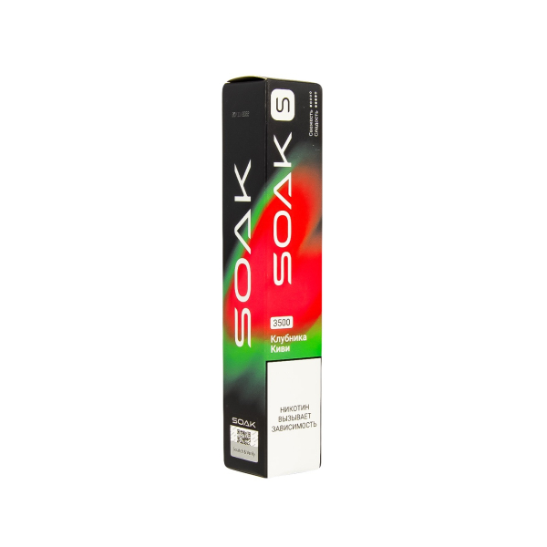 ЭСДН SOAK S Strawberry Kiwi 3500 тяг в Томске