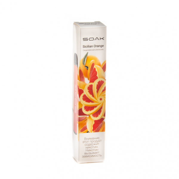 ЭСДН SOAK X Sicilian Orange 2200 тяг в Томске