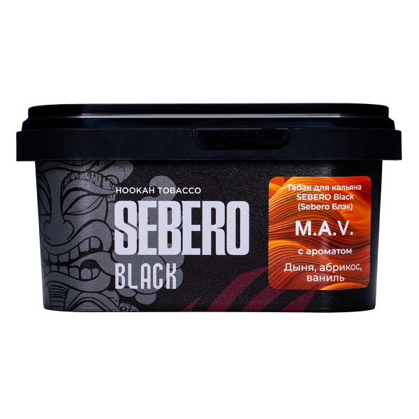 Табак Sebero Black M.a.v. 200 грамм в Томске