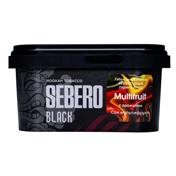 Табак Sebero Black Multifruit 200 грамм в Томске