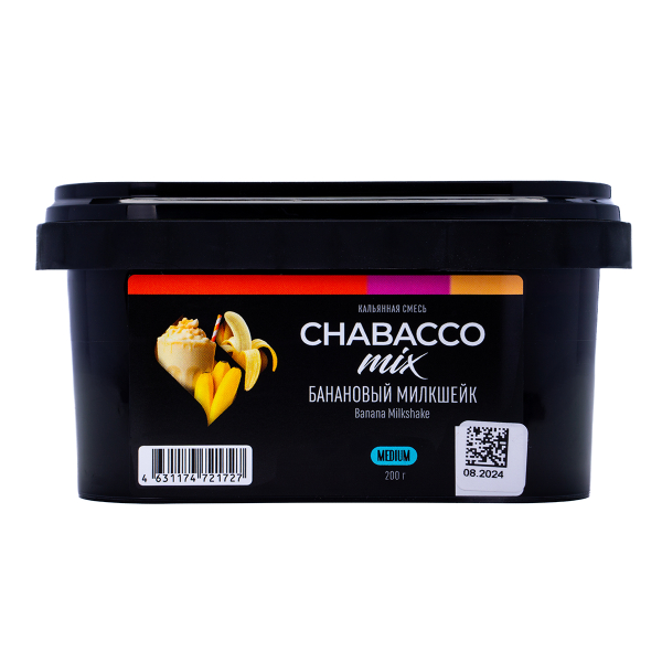 Chabacco Mix Medium Banana Milkshake 200 грамм в Томске