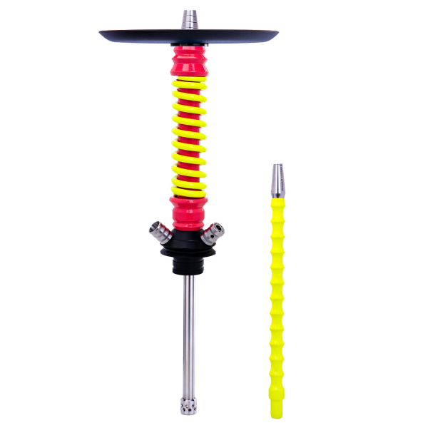 Кальян Mamay Customs Coilovers Mini Розово Жёлтый Флюр в Томске
