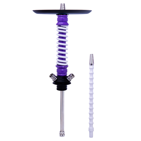 Кальян Mamay Customs Coilovers Mini Сиренево Белый в Томске