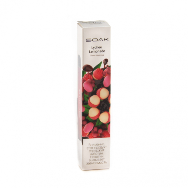 Электронная сигарета Soak X Lychee Lemonade 2200 в Томске