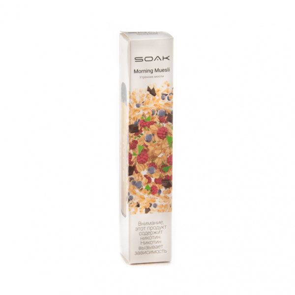 Электронная сигарета Soak X Morning Muesli 2200 в Томске