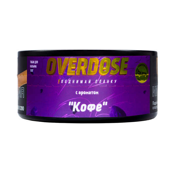 Табак Overdose Coffee 100 грамм в Томске