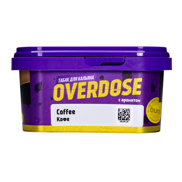 Табак Overdose Coffee 200 грамм в Томске