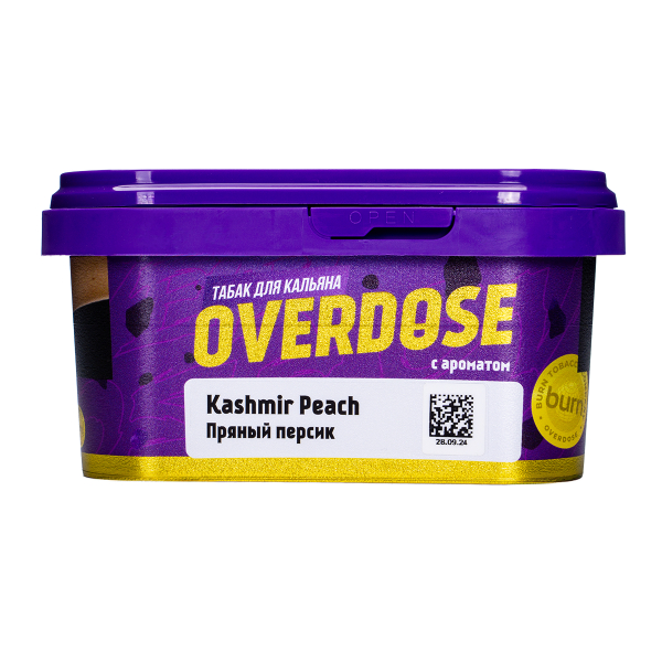 Табак Overdose Kashmir Peach 200 грамм в Томске