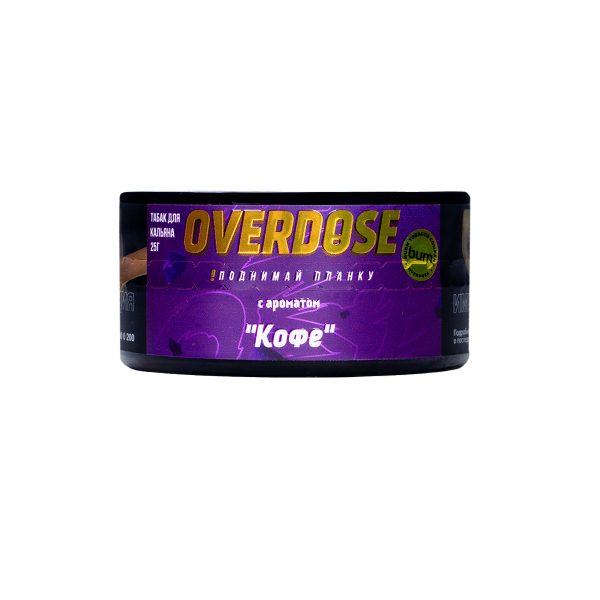 Табак Overdose Coffee 25 грамм в Томске