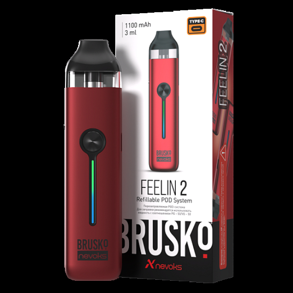 POD-система Brusko Feelin 2 Малиновый в Томске