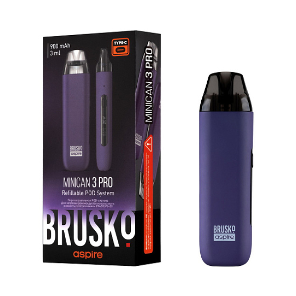 POD-система Brusko Minican 3 Pro фиолетовый в Томске