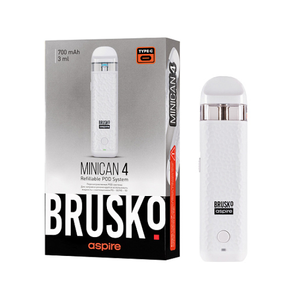 POD-система Brusko Minican 4 Белый в Томске