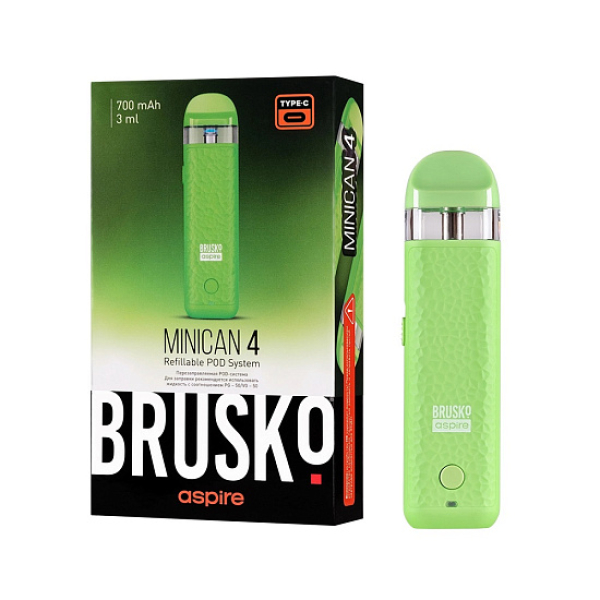 POD-система Brusko Minican 4 Зелёный в Томске