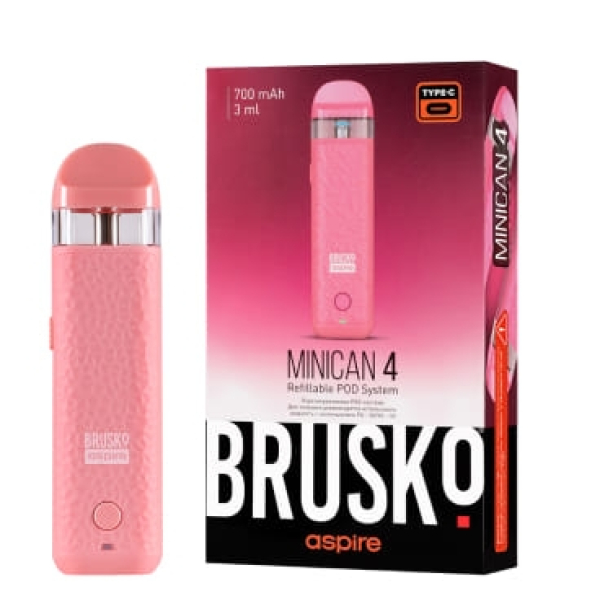 POD-система Brusko Minican 4 Розовый в Томске