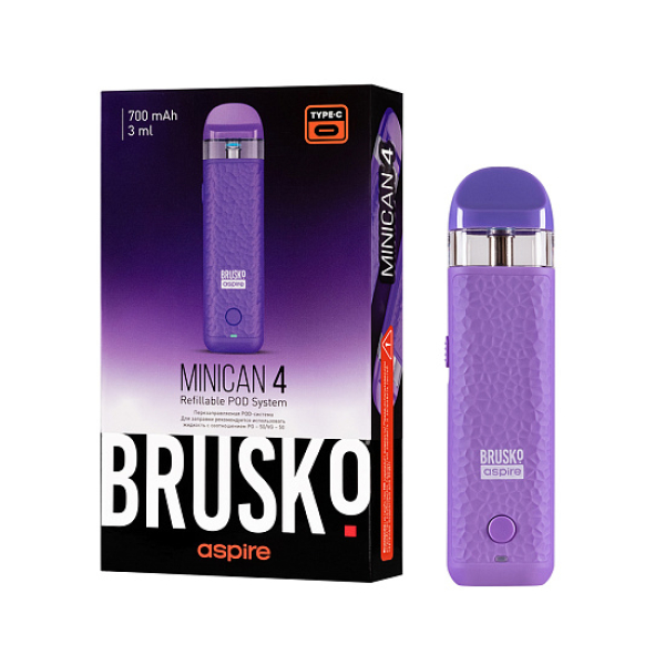 POD-система Brusko Minican 4 Фиолетовый в Томске