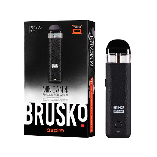 POD-система Brusko Minican 4 Черный в Томске
