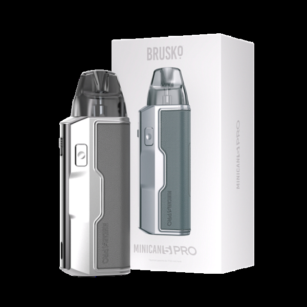 POD-система Brusko Minican 5 Pro Metallic Grey Красный,серый в Томске