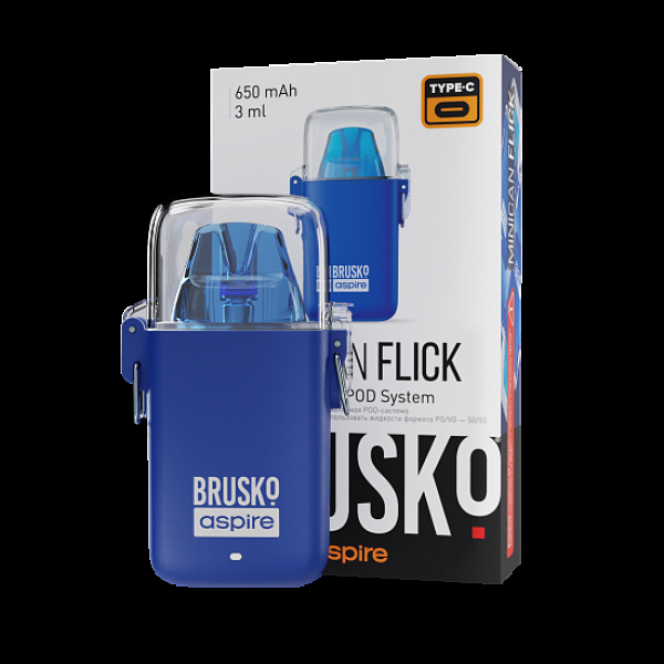 POD-система Brusko Minican Flick Синий в Томске
