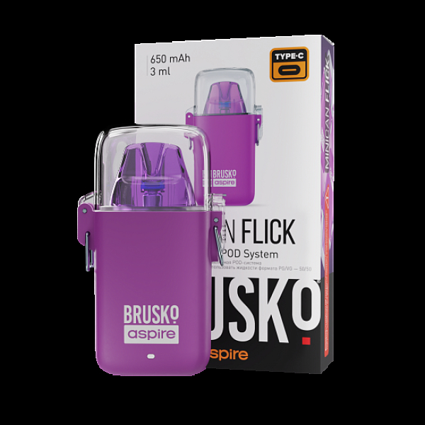 POD-система Brusko Minican Flick Фиолетовый в Томске