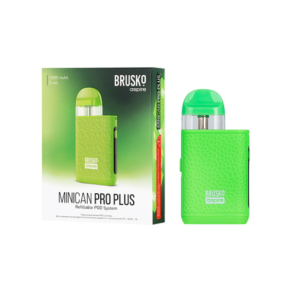 POD-система Brusko Minican Pro Plus Зеленый в Томске